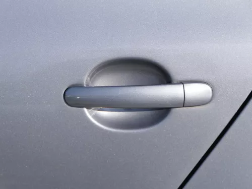 Golf 5 V 1K Tür Türrahmen hinten links 4/5-Türer grau LA7T -ohneAnbautei (184451)