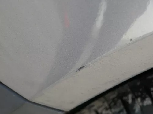 VW Golf 5 1K Limousine Stoßstange hinten Heckstoßstange grau LA7T (184454)