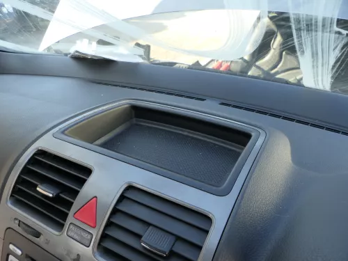 VW Golf 5 V Lüftungsdüse Düse Lüftung Blende edelstahl V80 Dekor silber