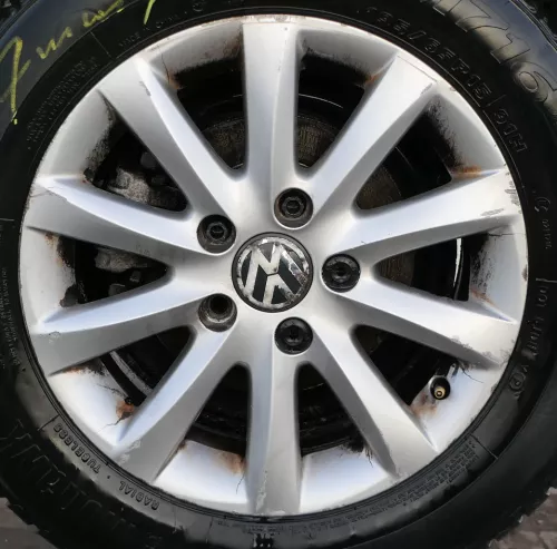 1x Felge Alufelge original VW Golf 5 Touran 6,5jx15H2 ET50 1K0601025CA Bristol 3