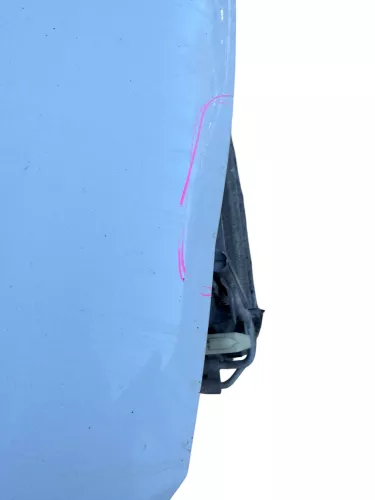 VW Polo 6R 6C Motorhaube Klappe vorn vorne weiß LB9A  - DELLE Knick Bilder! (184493)