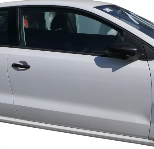 Polo 6R 6C Tür vorne rechts Beifahrertür 2/3-Türer weiß LB9A -ohne Anbauteile