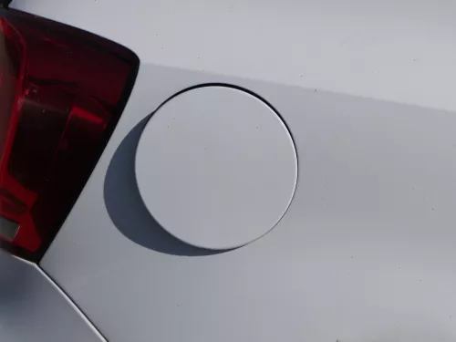 VW Polo 6R Tankdeckel Klappe Tankklappe Deckel Tank weiß LB9A