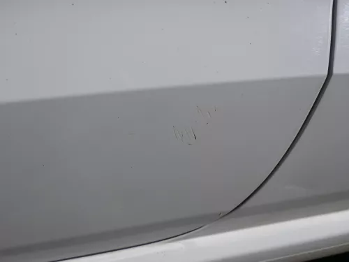 Polo 6R 6C Tür vorne links Fahrertür 2/3-Türer weiß LB9A -ohne Anbauteile (184497)