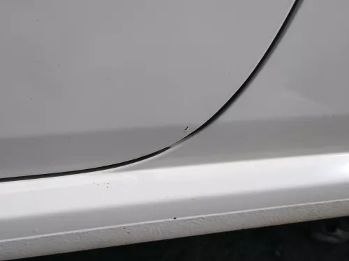 Polo 6R 6C Tür vorne links Fahrertür 2/3-Türer weiß LB9A -ohne Anbauteile (184497)