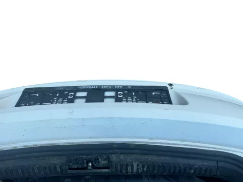 VW Polo 6R Stoßstange Heckstoßstange hinten weiß LB9A   -  MÄNGEL  BILDER ! (184501)