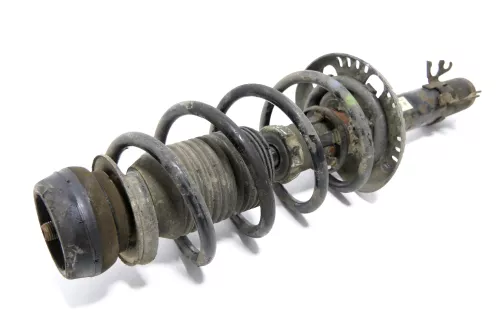 1x VW Polo 6R 6J Federbein Stoßdämpfer Feder vorne Federn Benziner 6R0413031AJ