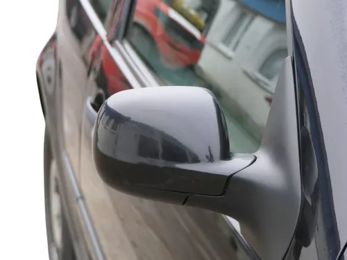 VW Golf 4 Bora elektrischer Spiegel vorne rechts Außenspiegel schwarz LC9Z+ Glas