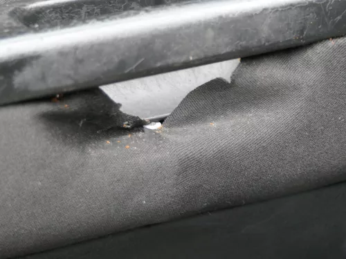 VW Golf 4 2/3-Türer Türverkleidung Verkleidung Tür vorne links schwarz  (184569)