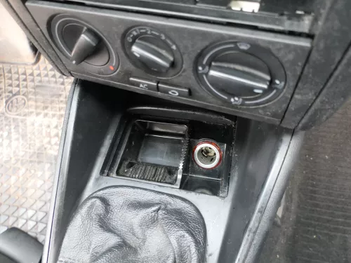 VW Golf 4 Bora Schaltknauf Schaltsack Schaltung Schaltknüppel schwarz Benziner 5 (184574)