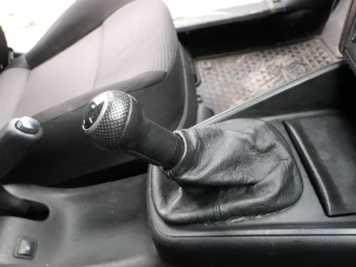 VW Golf 4 Bora Schaltknauf Schaltsack Schaltung Schaltknüppel schwarz Benziner 5 (184574)