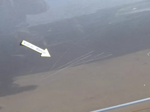 VW Golf 4 Bora Tür hinten rechts nur Kombi / Variant grau LC7V -ohne Anbautei (184590)