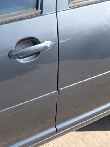 VW Golf 4 Bora Tür hinten links nur Kombi / Variant grau LC7V - ohne Anbauteile (184593)