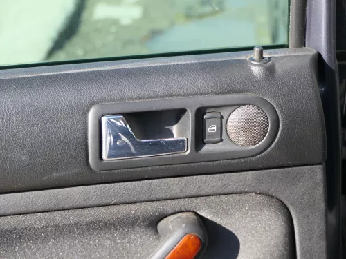 1x VW Golf 4 1J Kombi Türverkleidung Verkleidung Tür hinten links schwarz (184596)