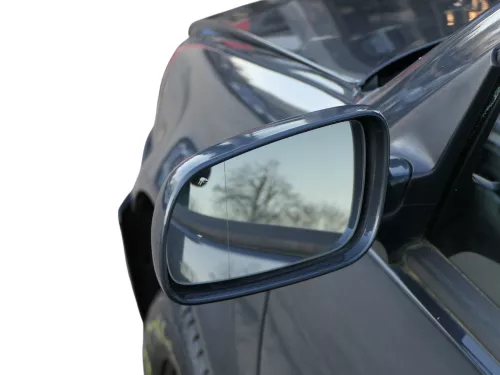 VW Golf 4 Bora elektrischer Spiegel vorne links Außenspiegel grau LC7V & Glas (184612)