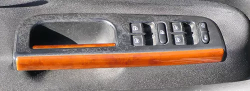 VW Golf 4 Türgriffe Türgriff Abdeckung Holz Optik Dekor wurzelnuss