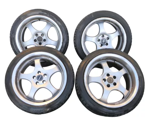 4x Beetle Golf 4 Felgen 17 Zoll Alufelgen Felge Borbet KBA 43945 Reifen wechseln