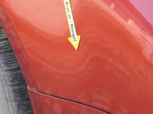 Skoda Fabia 6Y Kotflügel vorne rechts rot braun LF3T auch Kombi Facelift (184629)