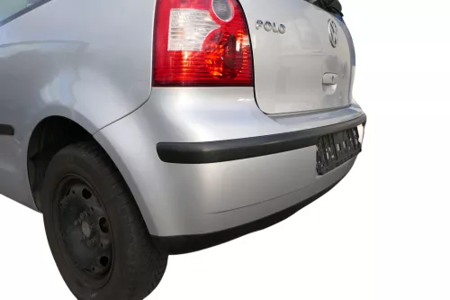 VW Polo 9N 9N3 Stoßstange Heckstoßstange hinten silber grau LA7W (184654)