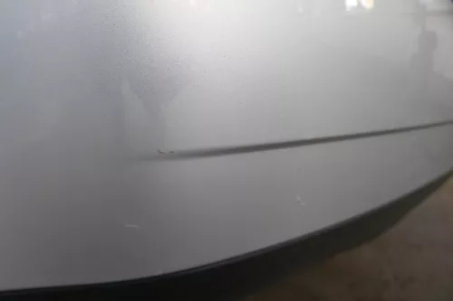 VW Polo 9N 9N3 Stoßstange Heckstoßstange hinten silber grau LA7W (184654)