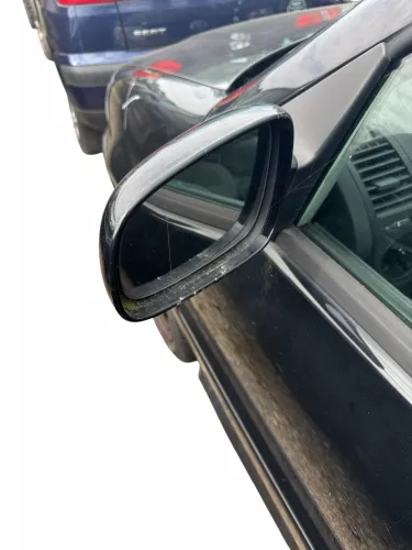 VW Polo 6N2 manueller Spiegel Außenspiegel links außen schwarz L041 + Glas
