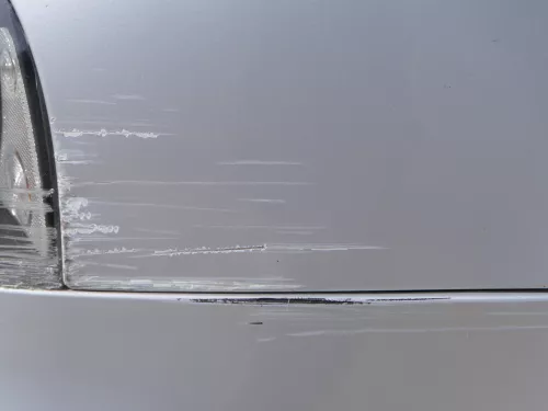 Seat Arosa Kotflügel links ab ca. Bj. 2000 Facelift grau silber LS7N (184684)