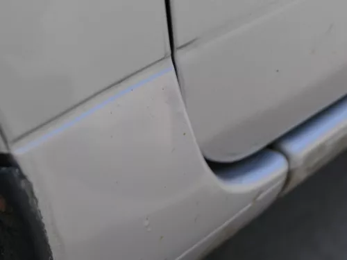 Seat Arosa Kotflügel links ab ca. Bj. 2000 Facelift grau silber LS7N (184684)