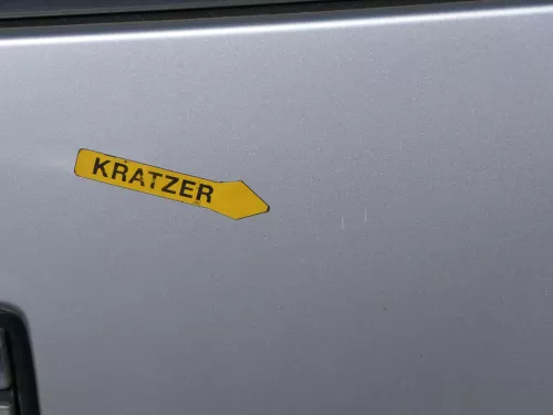 Arosa 6H Heckklappe Klappe hinten Kofferraumklappe silber grau LS7N Facelfift (184685)