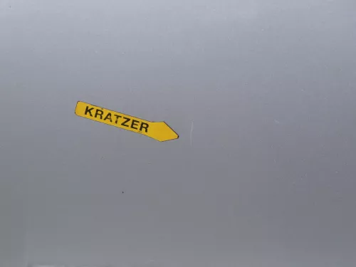 Arosa 6H Heckklappe Klappe hinten Kofferraumklappe silber grau LS7N Facelfift (184685)