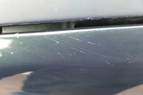 Skoda Fabia 6Y Kotflügel vorne link grün LF8C auch Kombi (184737)