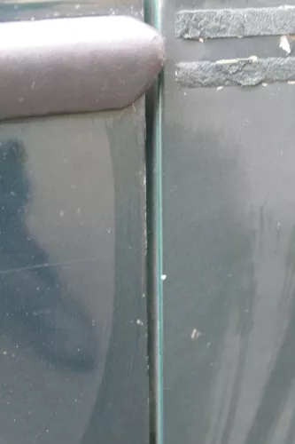 Fabia 6Y Kombi + Limousine Tür vorne links Fahrertür grün LF8C ohneAnba (184740)