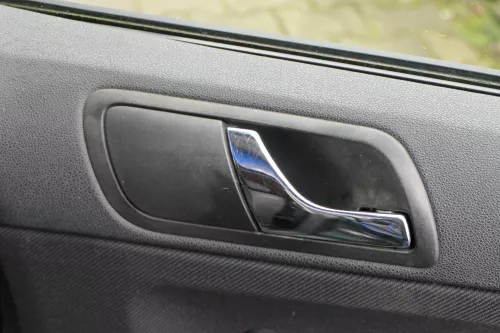 1x Fabia 6Y Kombi Türverkleidung Verkleidung Tür vorne rechts schwarz anthrazit (184747)