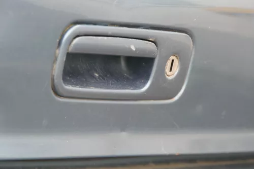 Polo 6N Golf 4  Lupo Griff Heckkklappe Heckklappengriff blau LC5W Öffner