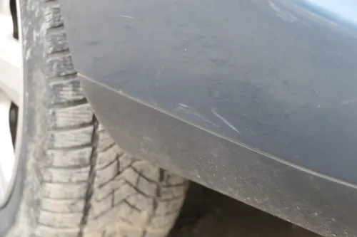 VW Sharan Alhambra 7M Stoßstange hinten Heckstoßstange blau LC5W Facelift PDC (184760)