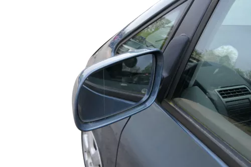 VW Sharan Alhambra elektrischer Spiegel Außenspiegel links blau LC5W (184762)