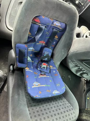 VW Sharan 7M Ford Galaxy 1x Sitz hinten rechts Rücksitz Sitz Kindersitz Kind (184786)