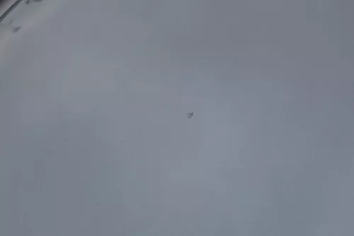 Skoda Fabia 6Y Motorhaube Klappe vorne grau LF7V mit Grill vorn (184794)