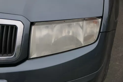 Skoda Fabia 6Y Motorhaube Klappe vorne grau LF7V mit Grill vorn (184794)
