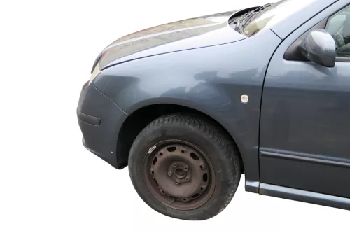 Skoda Fabia 6Y Kotflügel vorne link grau LF7V auch Kombi 