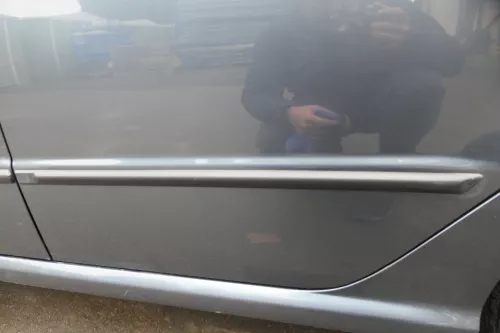 Fabia 6Y Combi Variant Kombi Tür hinten links grau LF7V - ohne Anbauteile (184799)