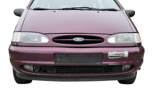 VW Sharan 7M Stoßstange Frontstoßstange vorne Nebelscheinwerfer Fleurie-Rot 93