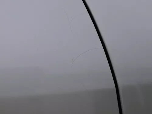 Skoda Fabia 6Y Kombi Limousine Tür vorne rechts Beifahrertür silber grau LF7T (184851)