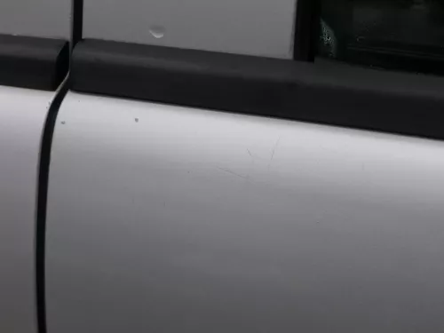 Skoda Fabia 6Y Limousine Schrägheck Tür hinten links grau silber LF7T (184863)