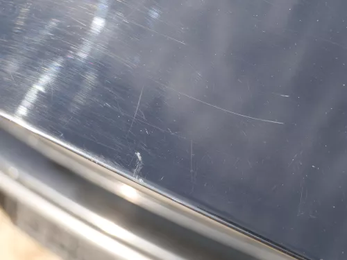 VW Polo 9N3 9N Heckklappe Kofferraumklappe Klappe schwarz L041 - Scheibe (184889)