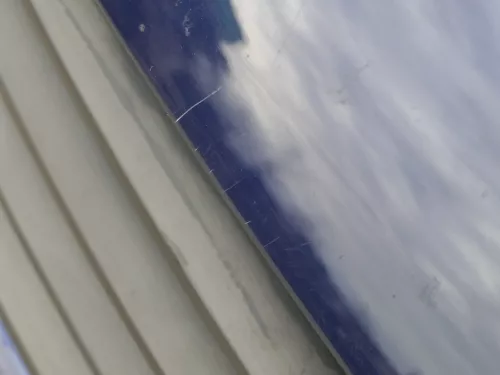 VW Polo 9N Motorhaube Klappe Haube vorne blau LB5N bis ca. Bj. 2004 (184892)