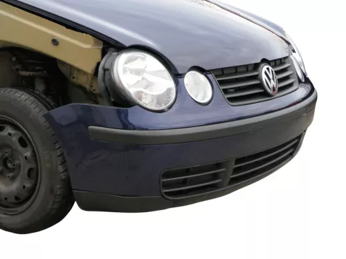VW Polo 9N Stoßstange Frontstoßstange vorne blau LB5N (184893)