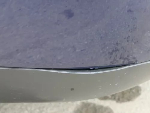 VW Polo 9N Stoßstange Frontstoßstange vorne blau LB5N (184893)