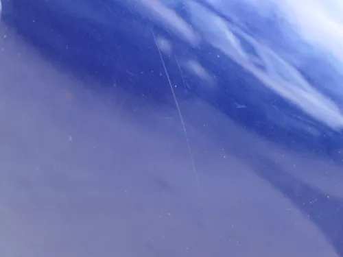 VW Polo 9N3 9N Heckklappe Kofferraumklappe Klappe blau LB5N ohne Anbauteile (184894)