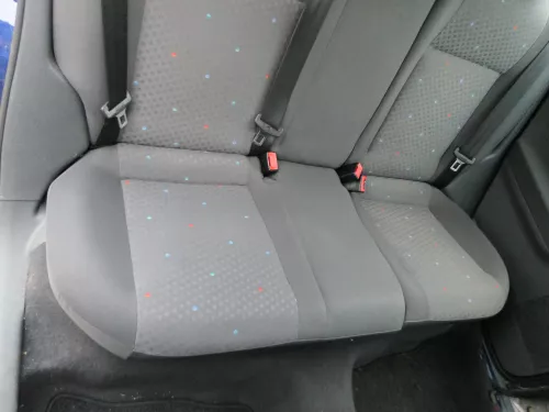 VW Polo 9N 9N3 Sitz Rückbank Sitzfläche Sitze 3 Punkt Gurt hinten  OHNEKopfstütz (184901)
