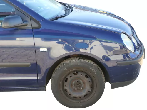 VW Polo 9N Stoßstange Frontstoßstange vorne blau LB5N (184905)